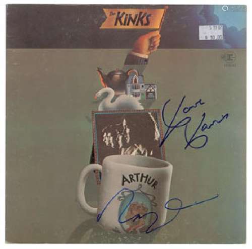 The Kinks Signed Albums