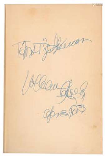 W. C. Handy Signed Book