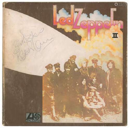 Robert Plant Signed Album