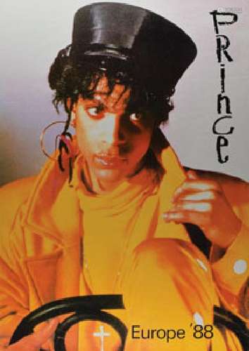 Prince 1988 European Tour Poster