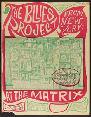 The Blues Project 1966 San Francisco Poster