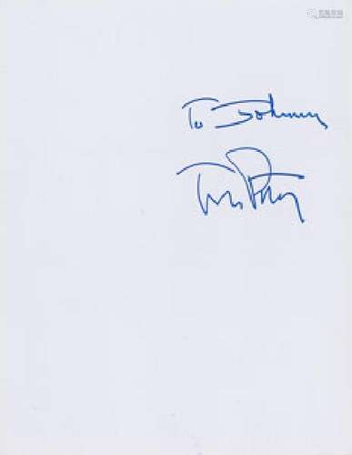 Tom Petty Signature