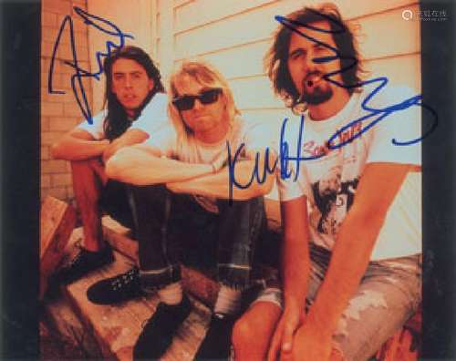 Nirvana Signed Photograph