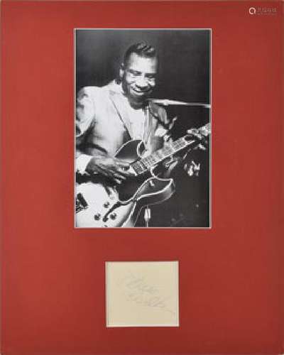 T-Bone Walker Signature