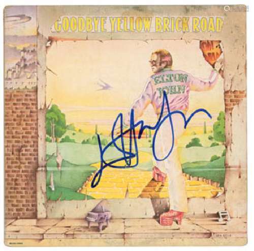 Elton John Signed Album