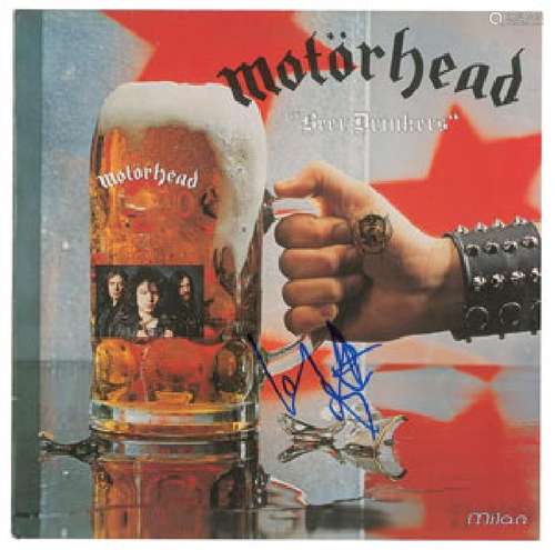 Motorhead: Lemmy Kilmister Signed Album