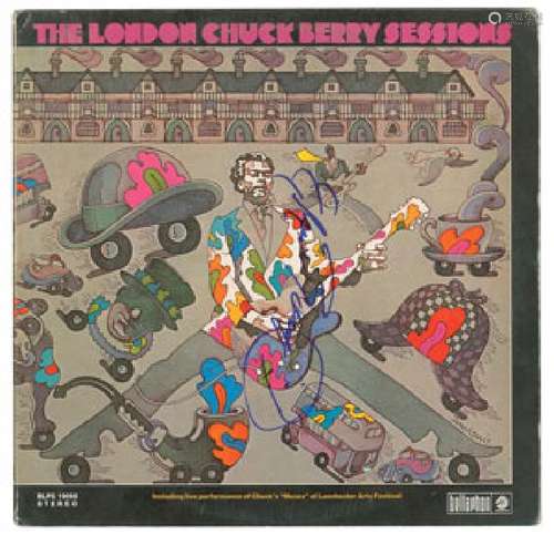 Chuck Berry Signed Album