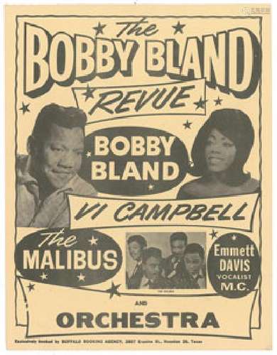 Bobby Bland Revue Handbill