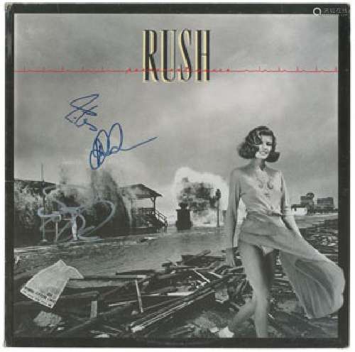 Rush Signed Album