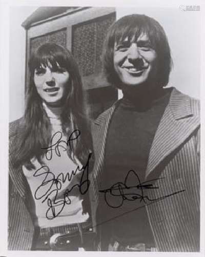 Sonny and Cher Signed Photograph