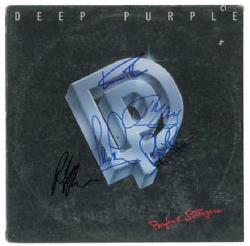 Deep Purple Signed Album