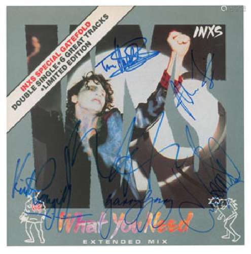 INXS Signed Album