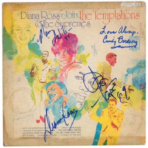 The Supremes Signed Album