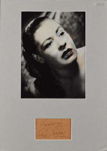 Billie Holiday Signature