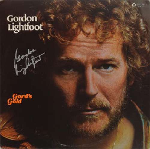 Gordon Lightfoot Signed Guitar and Album