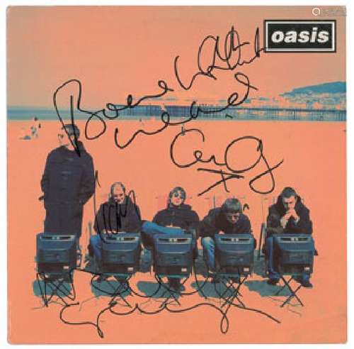 Oasis Signed Album