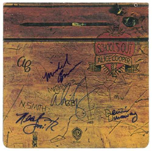 Alice Cooper Signed Album