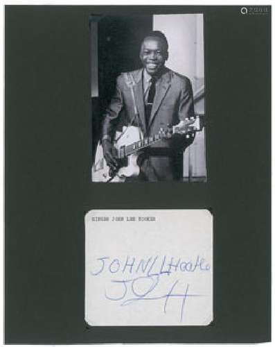 John Lee Hooker Signature