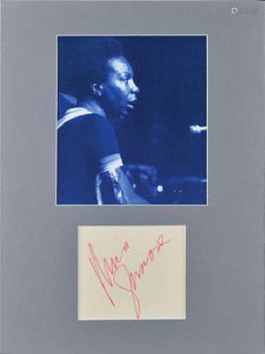 Nina Simone Signature