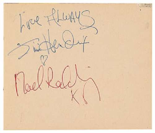 Jimi Hendrix and The Who Signatures