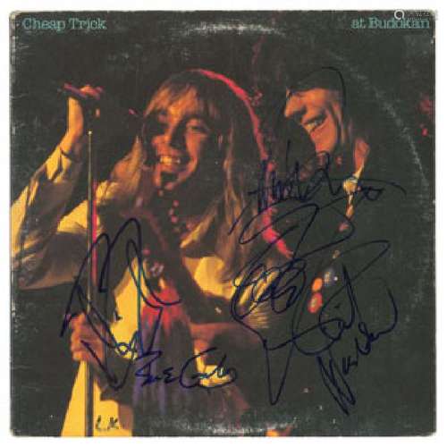 Cheap Trick Signed Album