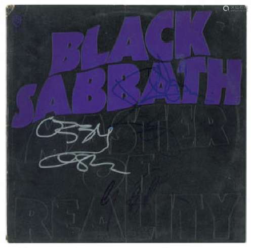 Black Sabbath Signed Album