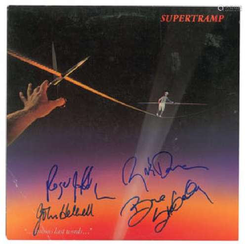 Supertramp Signed Album