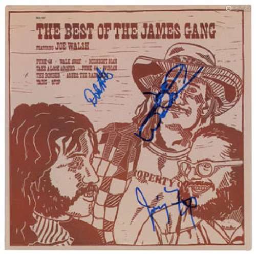 James Gang Signed Album