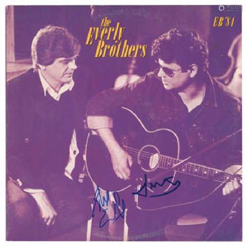 The Everly Brothers Signed Album