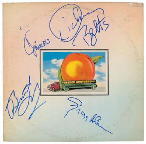 Allman Brothers Signed Album