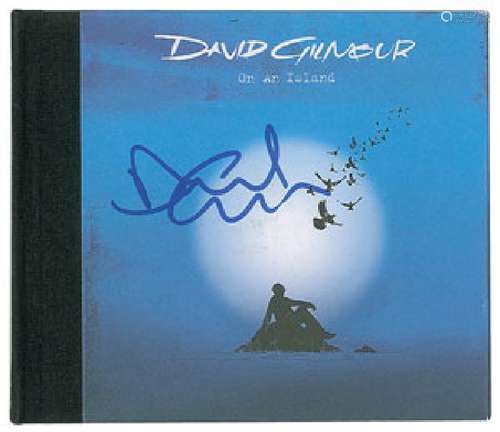 David Gilmour Signed CD