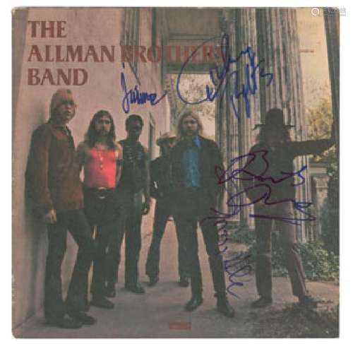 Allman Brothers Signed Album