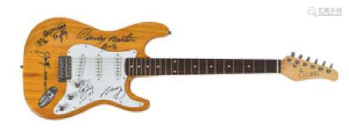 Buffalo Springfield Signed Guitar