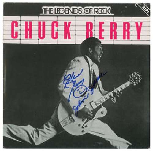 Chuck Berry and Johnnie Johnson Signed Album