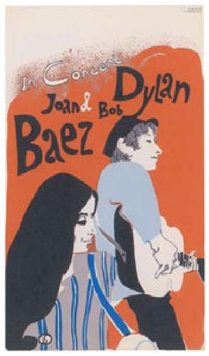 Bob Dylan and Joan Baez Handbill