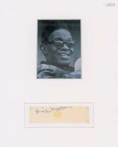 Lightnin' Hopkins Signature