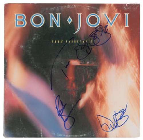 Bon Jovi Signed Album