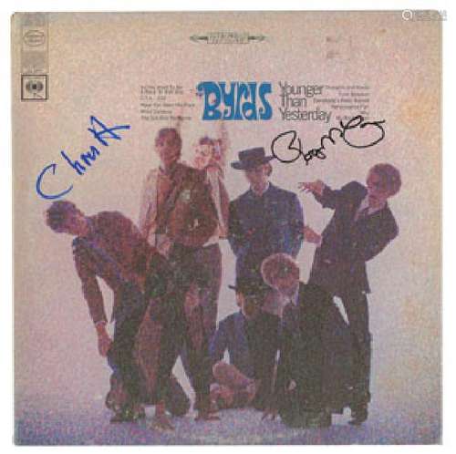 The Byrds Signed Albums