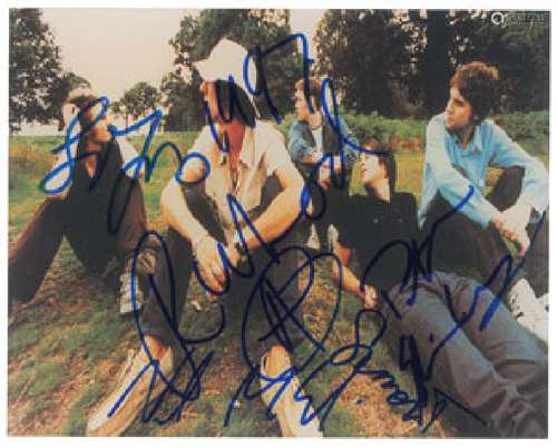 The Verve Signed Photographs