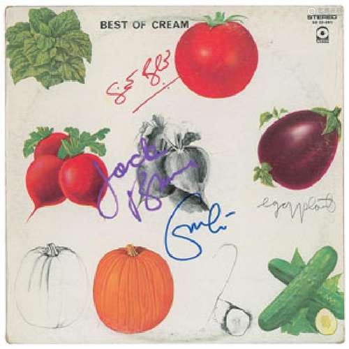 Cream Signed Album