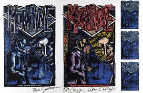 Morphine Signed Poster