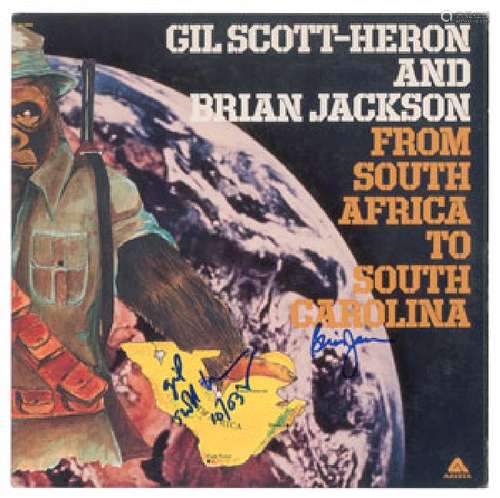 Gil Scott-Heron Signed Album