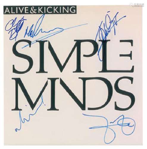 Simple Minds Signed Album