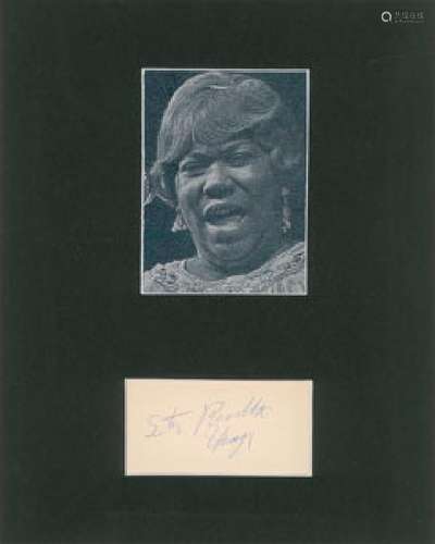 Sister Rosetta Tharpe Signature