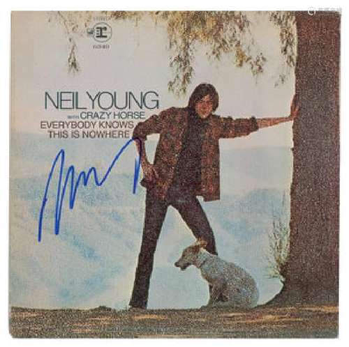 Neil Young Signed Album