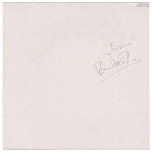 Paul McCartney Signed Album