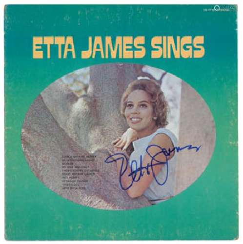 Etta James Signed Album