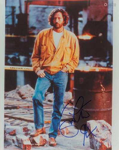 Eric Clapton Signed Photograph