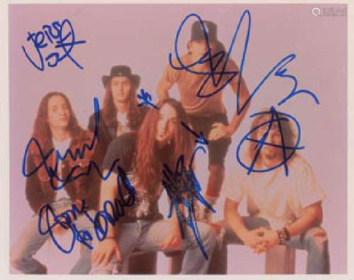 Pearl Jam Signed Photograph