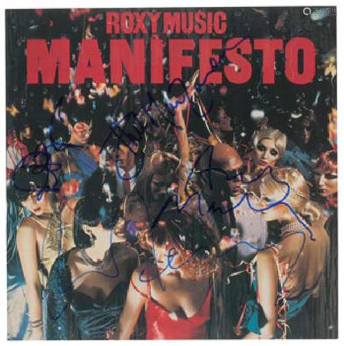 Roxy Music Signed Album